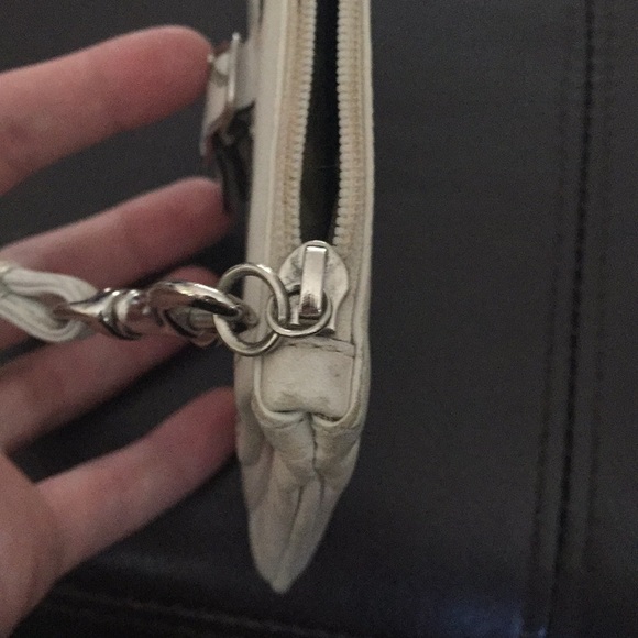 Cream Coach wristlet - Picture 5 of 5